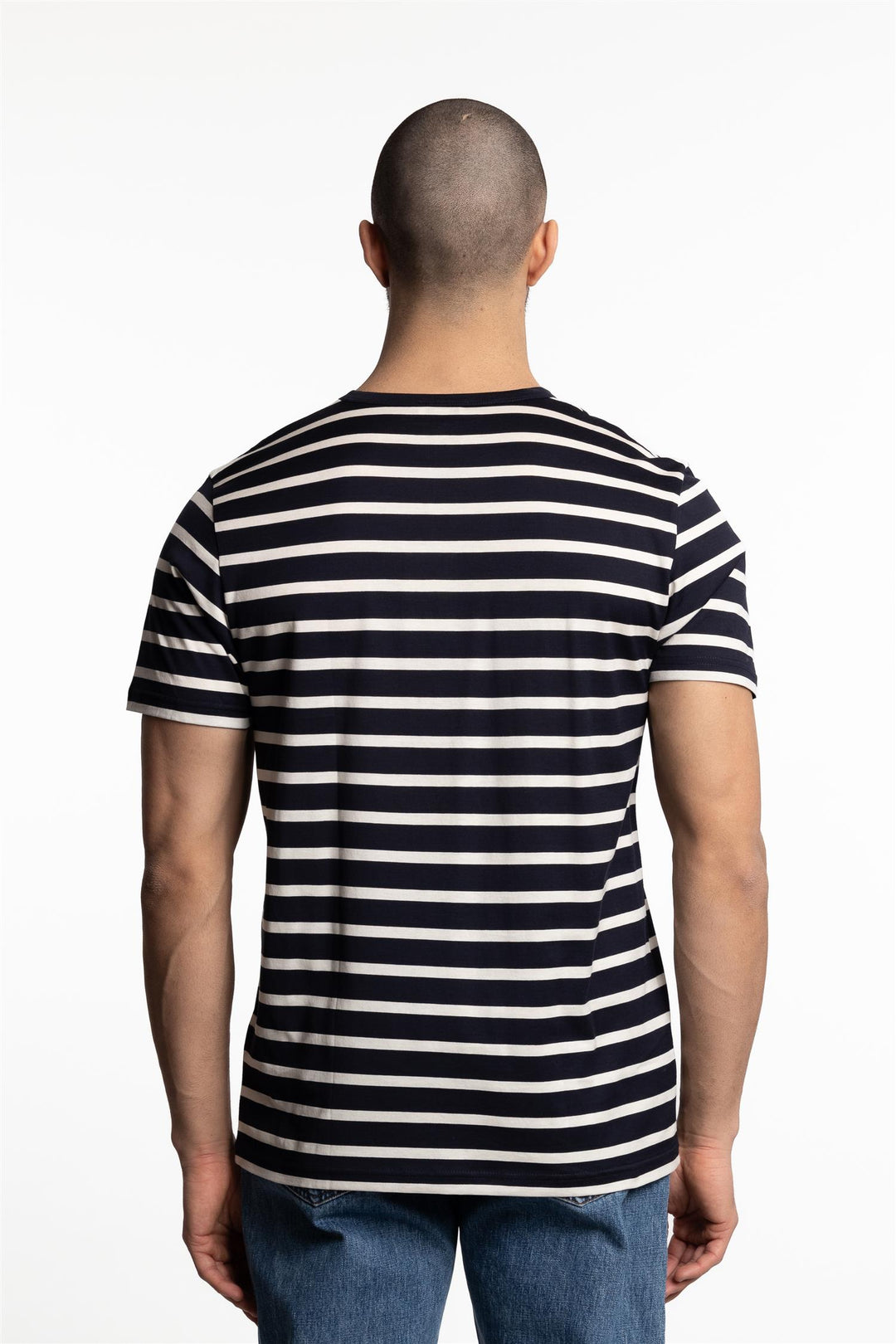 Classic T-Shirt Navy/Ecru Breton