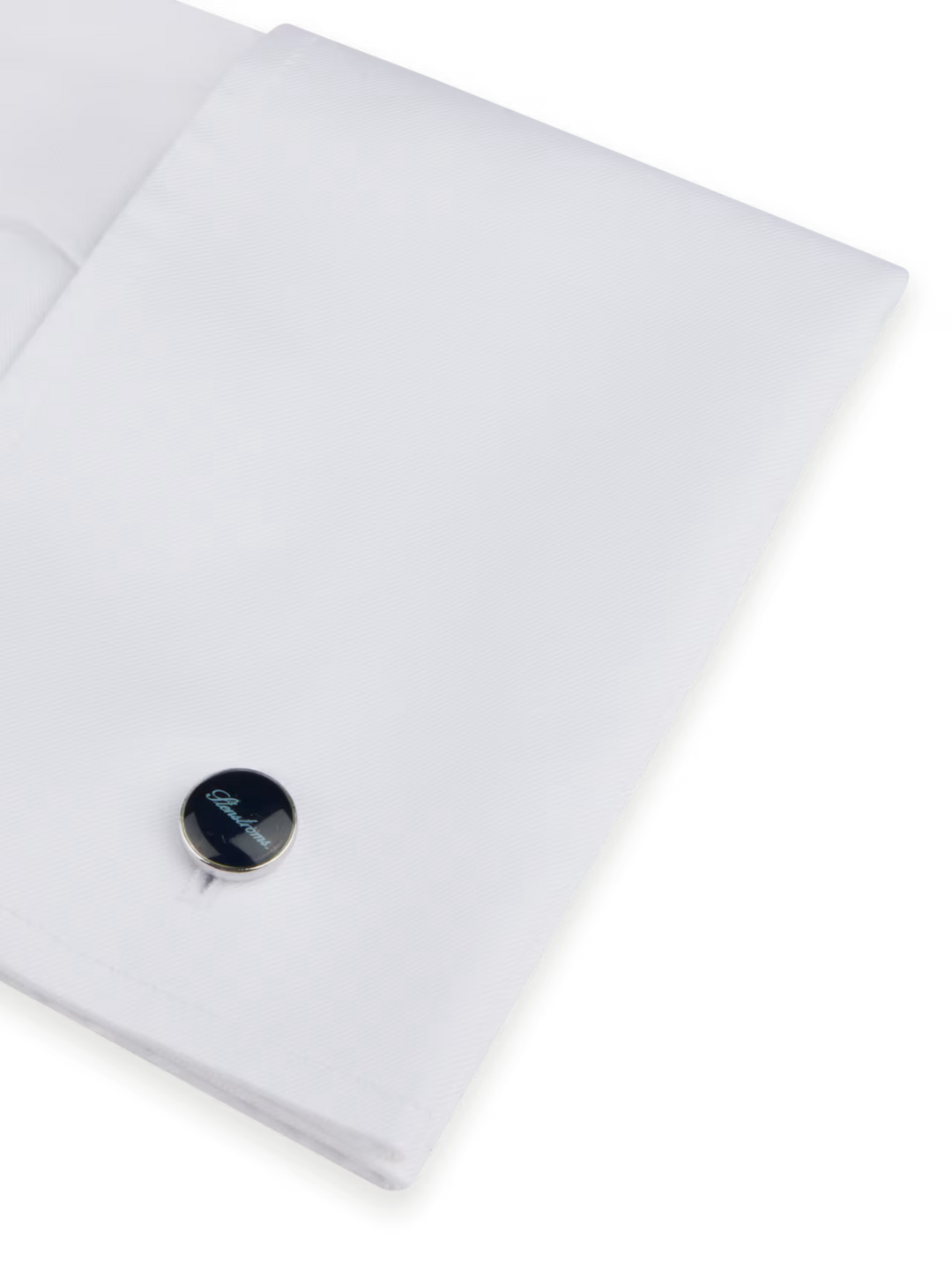 Slimline Twill Shirt French Cuffs White