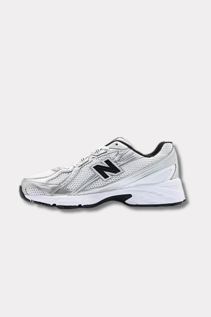 U 740 NW2- White/ Silver Metallic/ Black