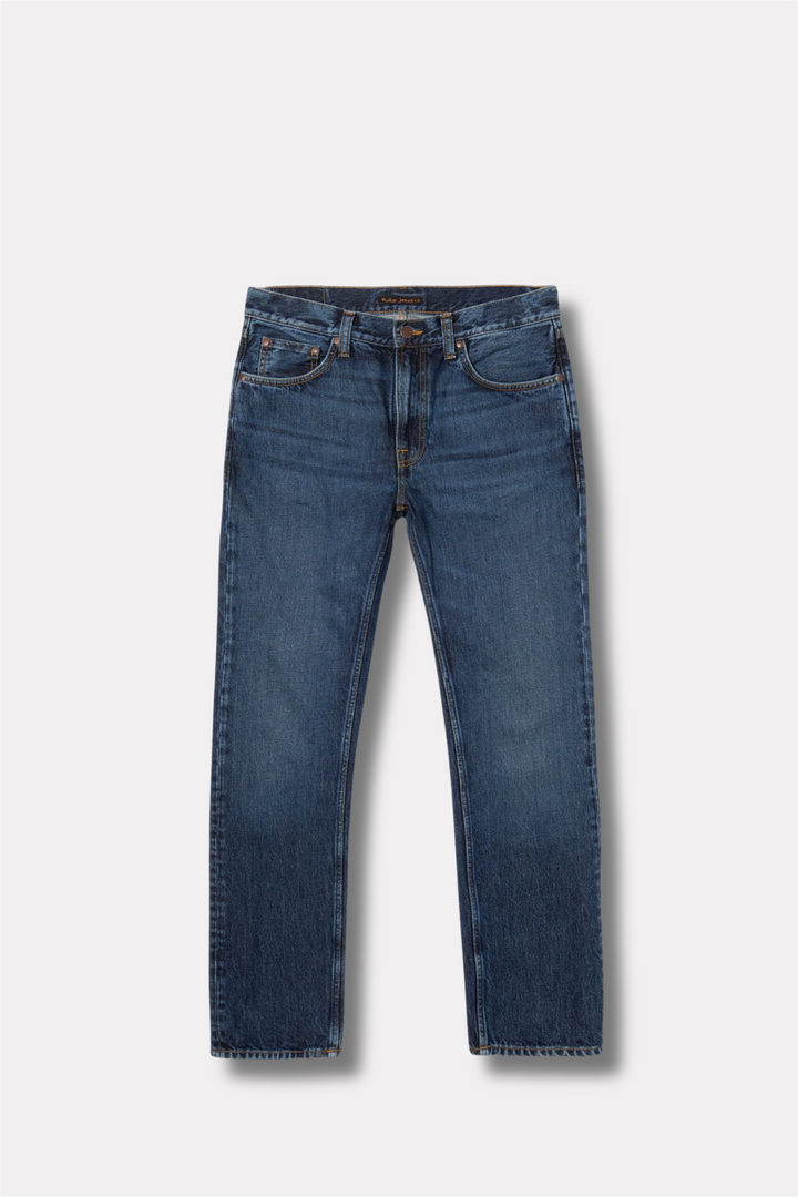 Gritty Jackson Straight Fit Jeans Blue Soil