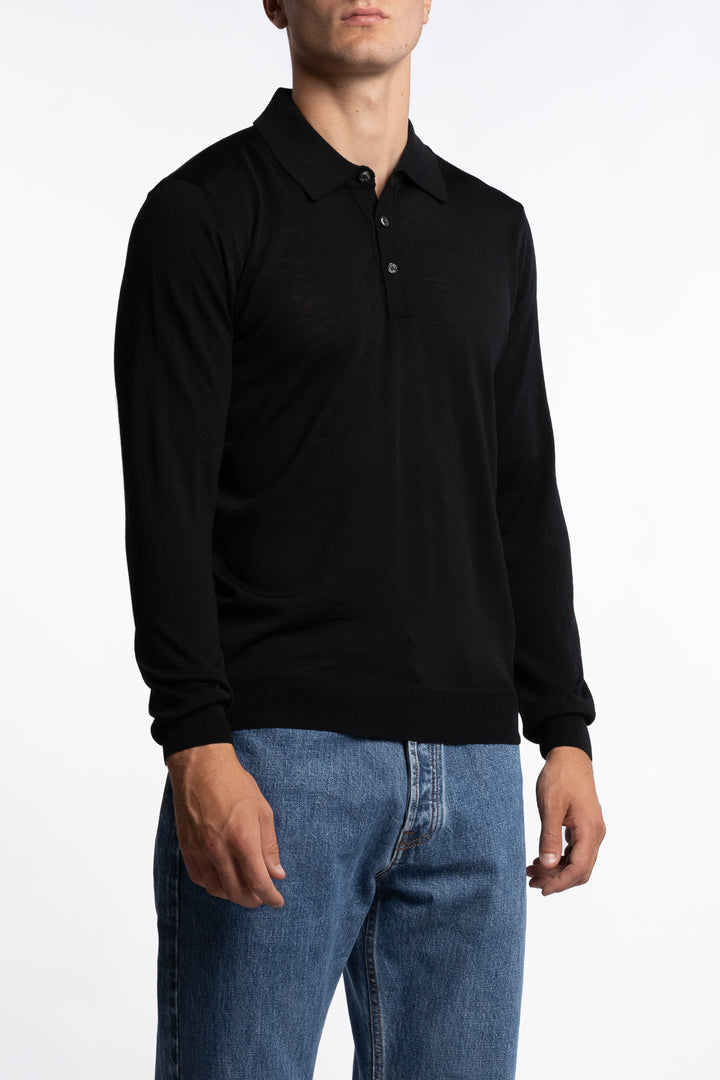 Melvin Poloshirt Black Tile