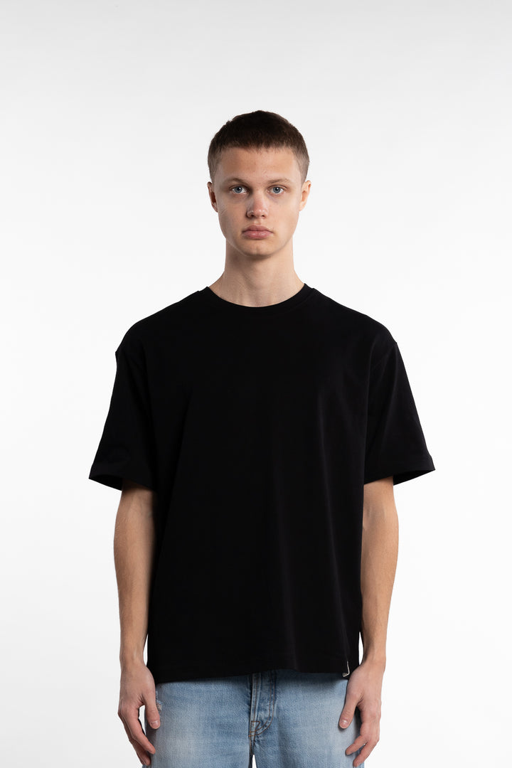 Organic Cotton Relaxed T-Shirt Black