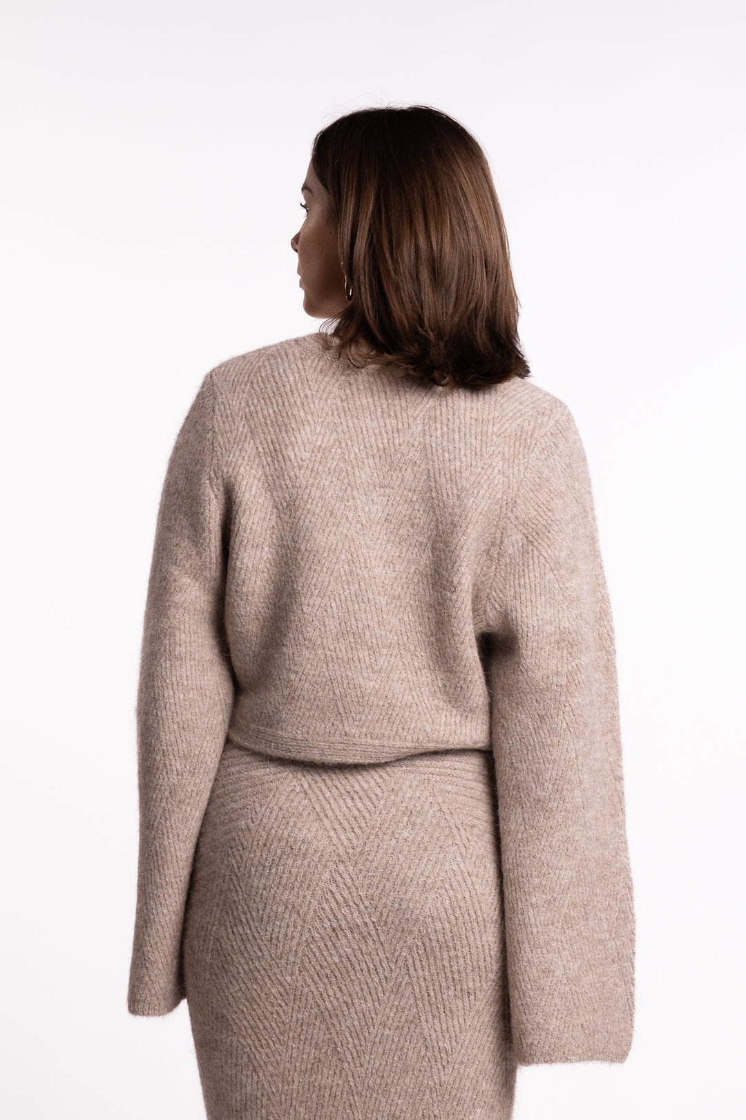 Cessole Cardigan- Greige