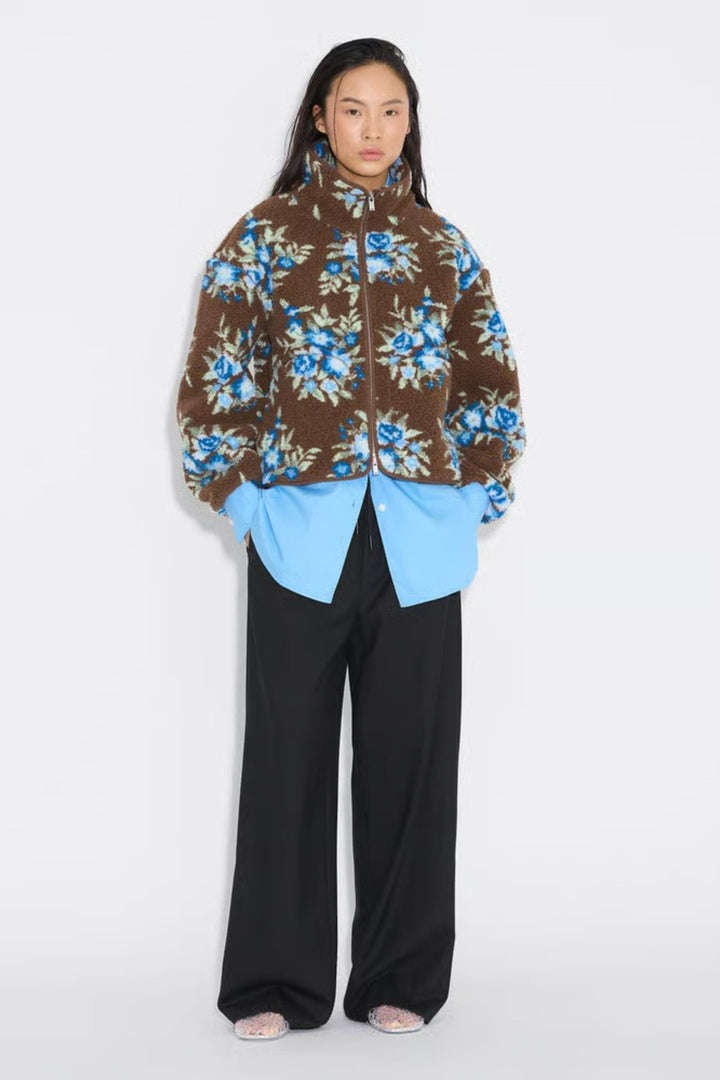 Rype Fleece Jacket- Brown Mix