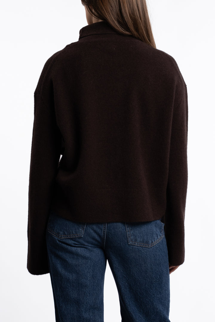 Abigail Knit - Dark Brown