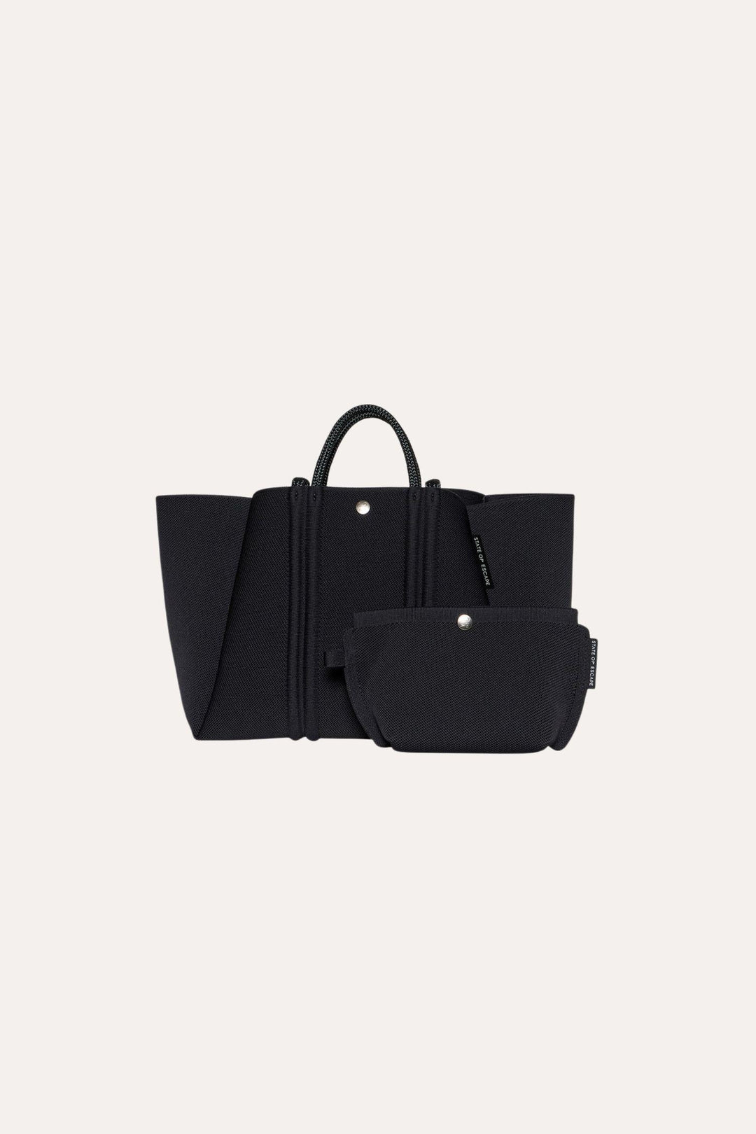 Meridian Midi Tote- Black