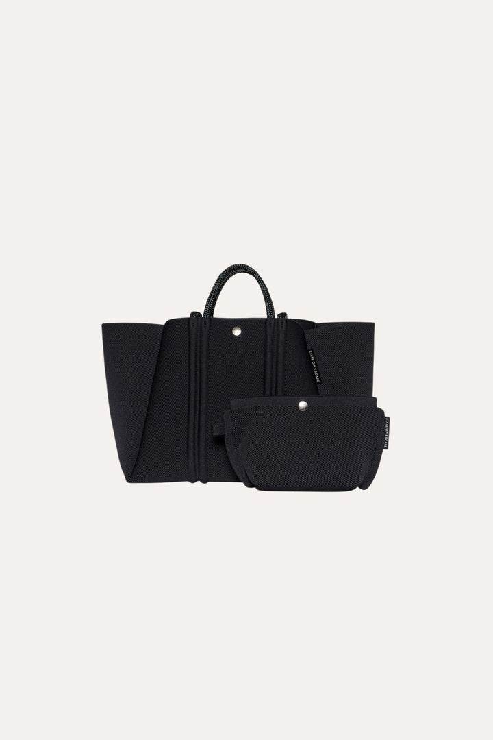 Meridian Midi Tote- Black