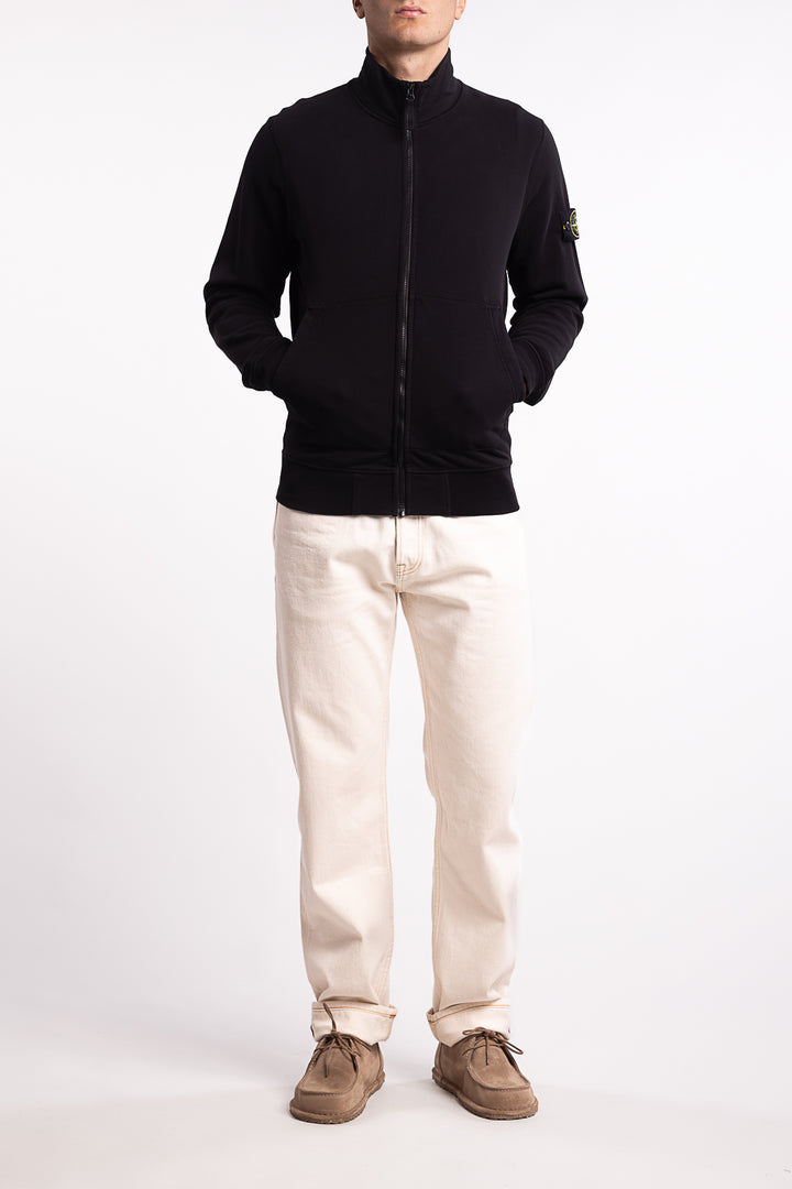 6100063 Organic Cotton Fleece Black