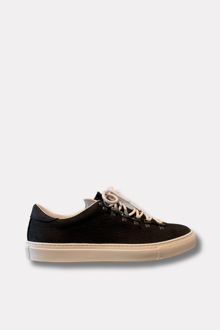 M Marostica Low Black Leather