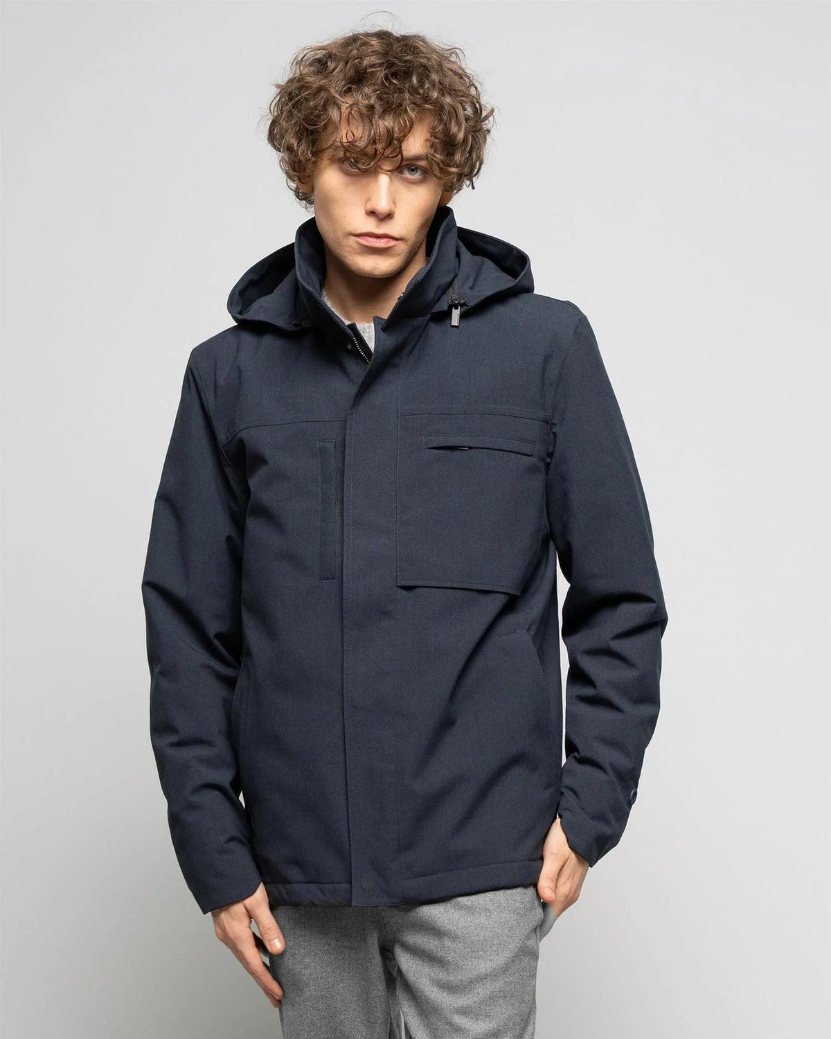 Parker Jacket Navy - JOHNNYLOVE