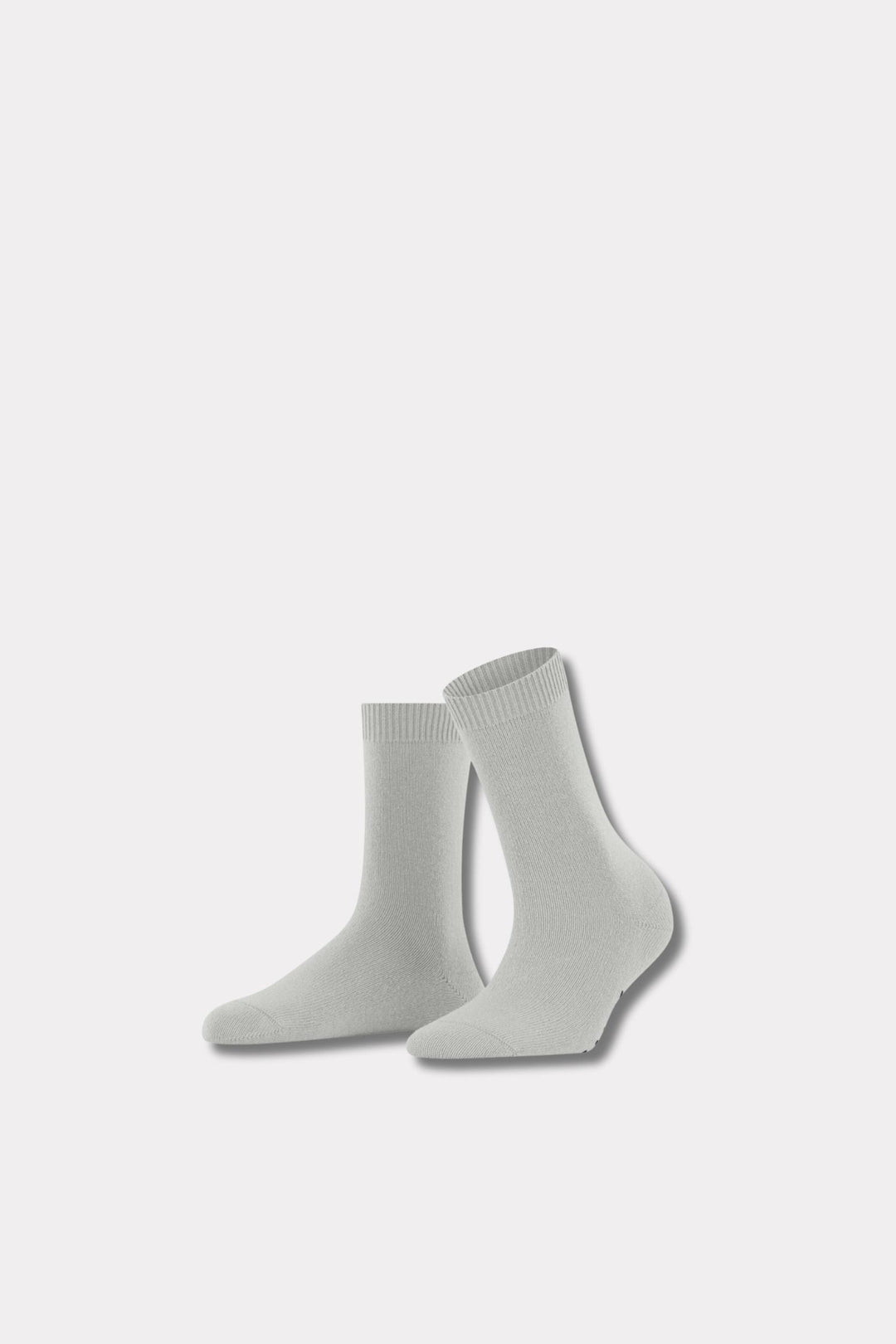 Cosy Wool Women Socks- Light Grey mel