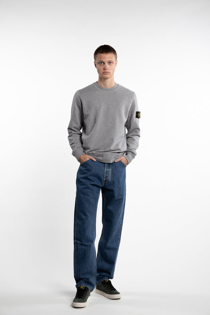 Garment Dyed Crewneck Sweatshirt Grey