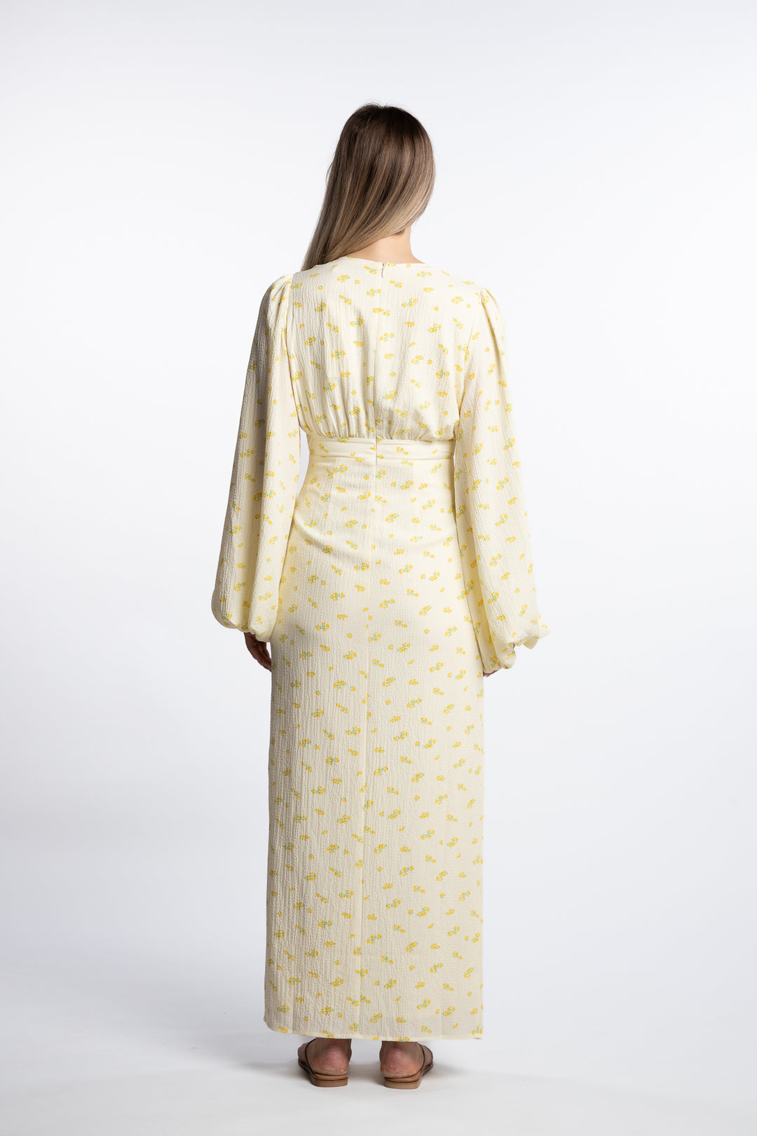 Positano dress- Pastel Yellow