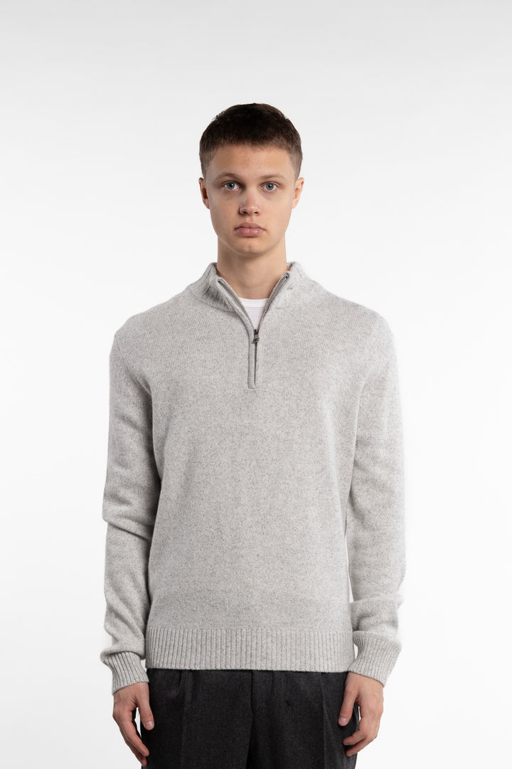 Paul Half-Zip Lunar Grey