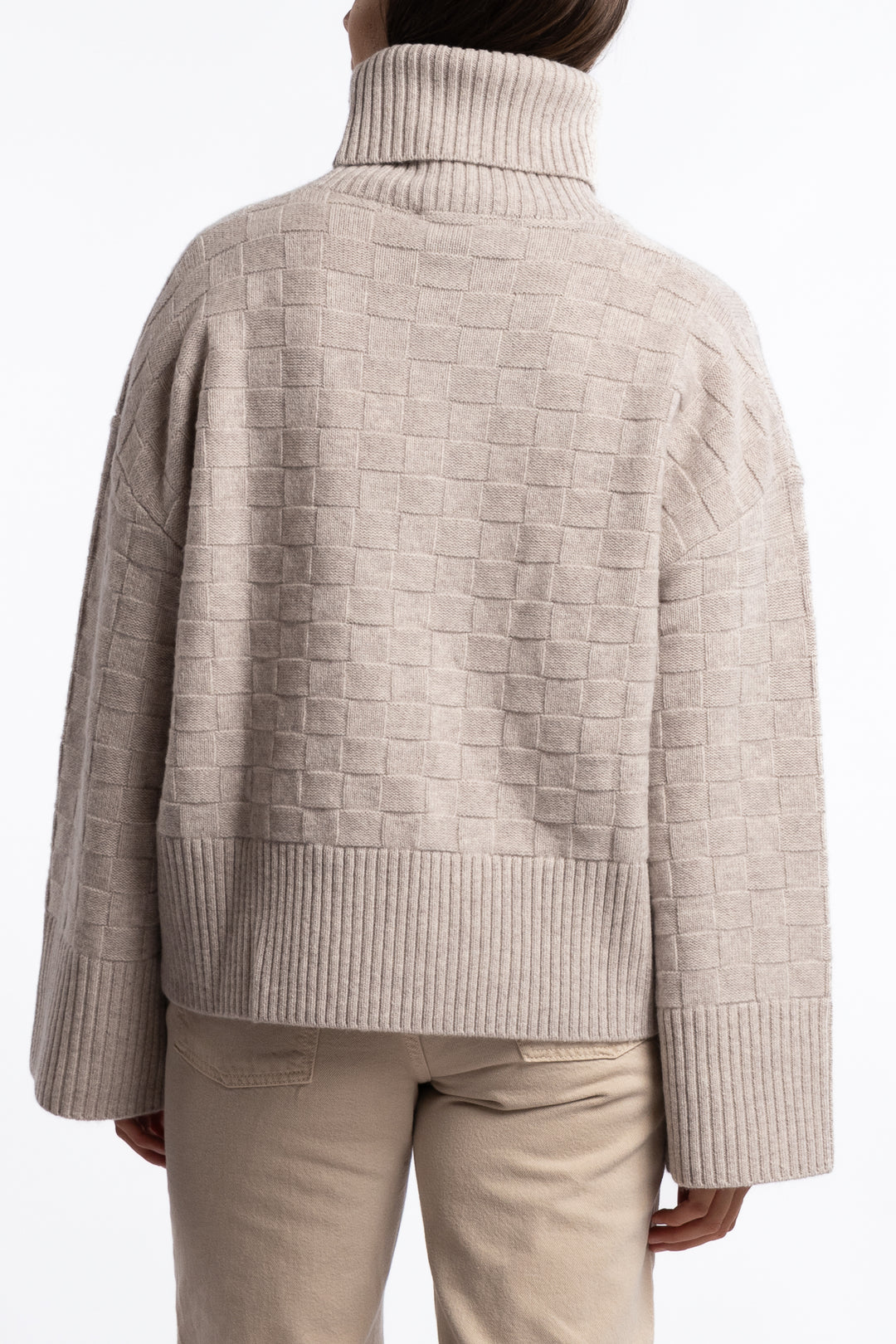 Karine Merino Sweater- Beige