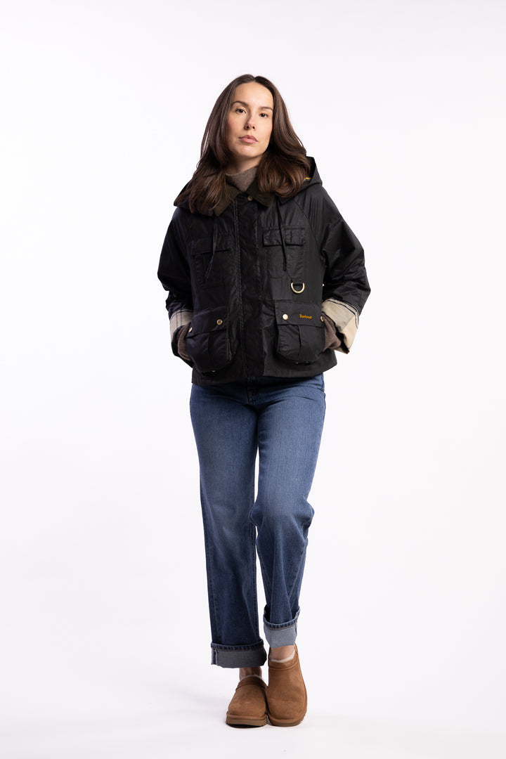 Liza Wax- Olive/Black