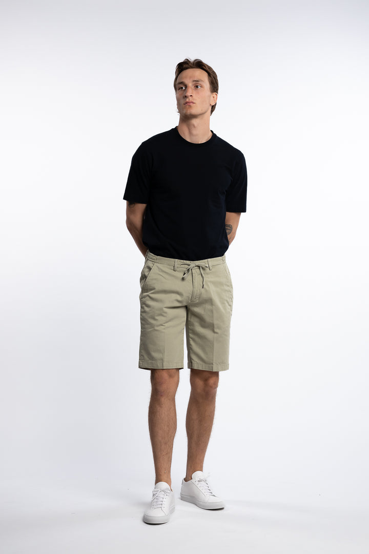 Cotton/Elastan Shorts Light Green
