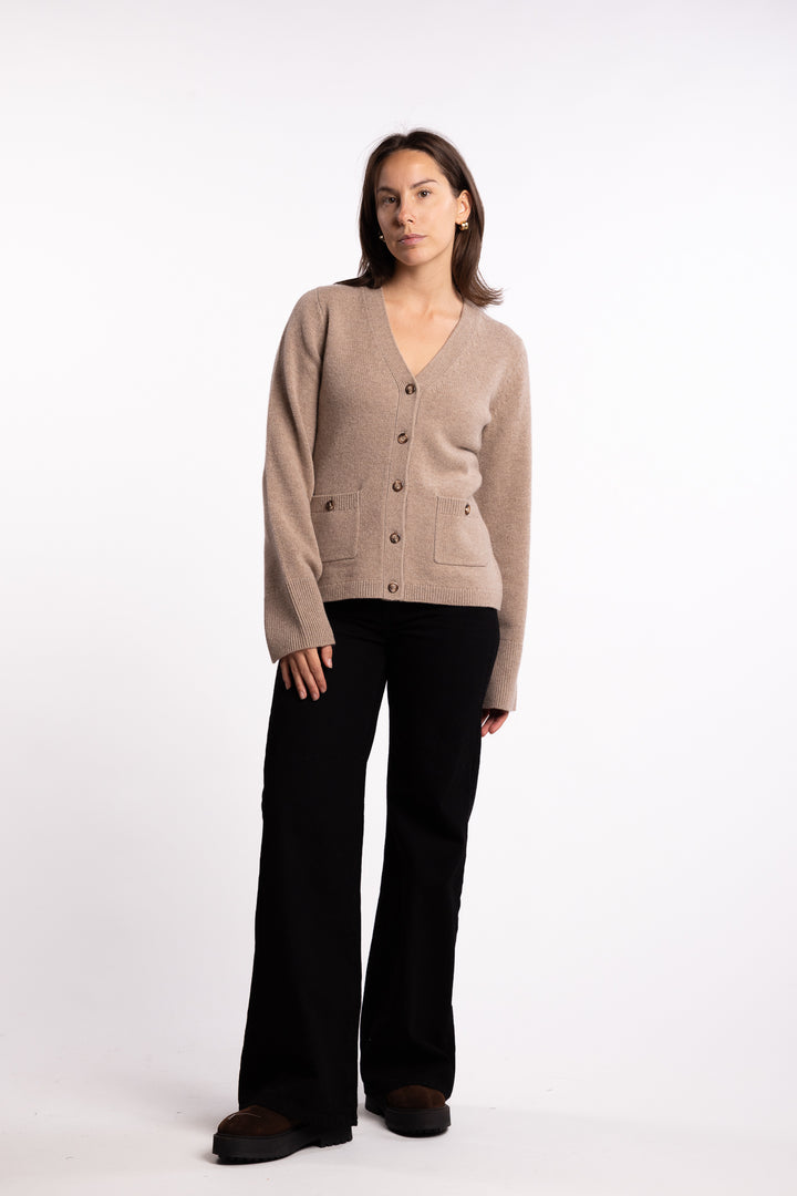 Adele Cardigan - Oatmeal