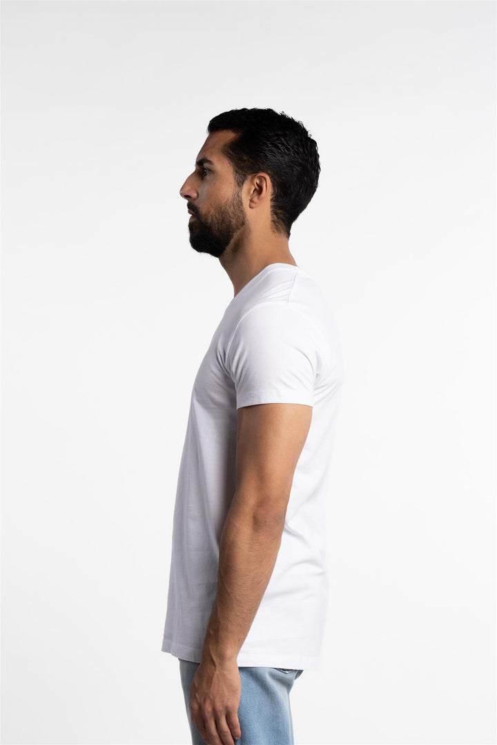 Kronos V-Neck T-Shirt White