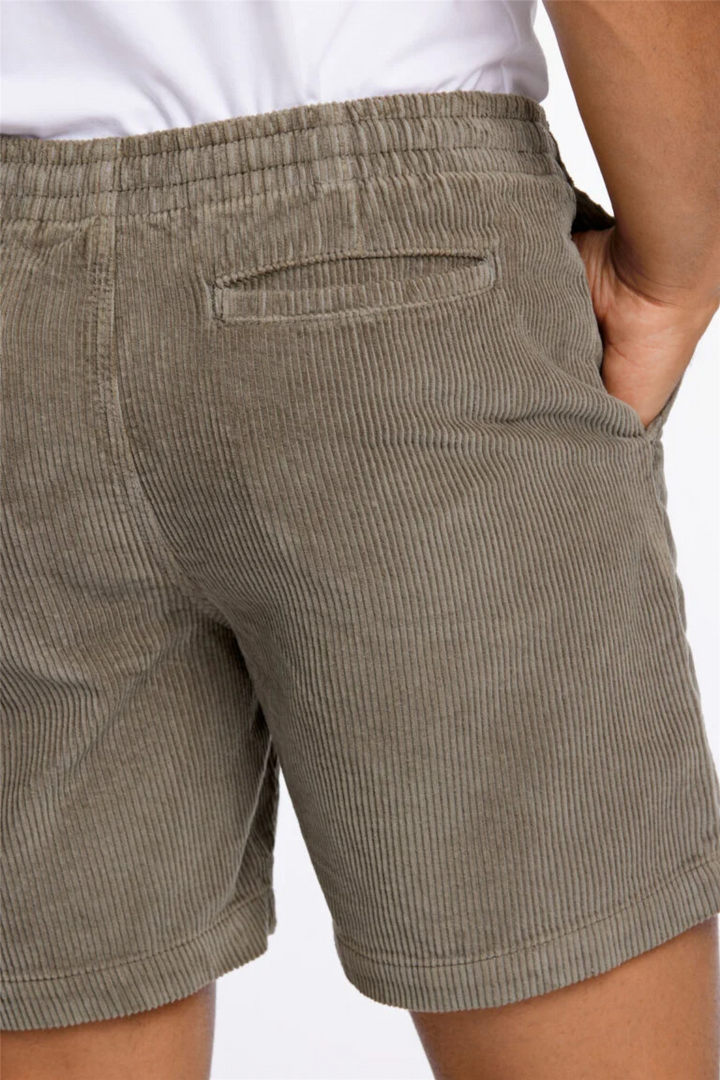 Corduroy Shorts Light Army