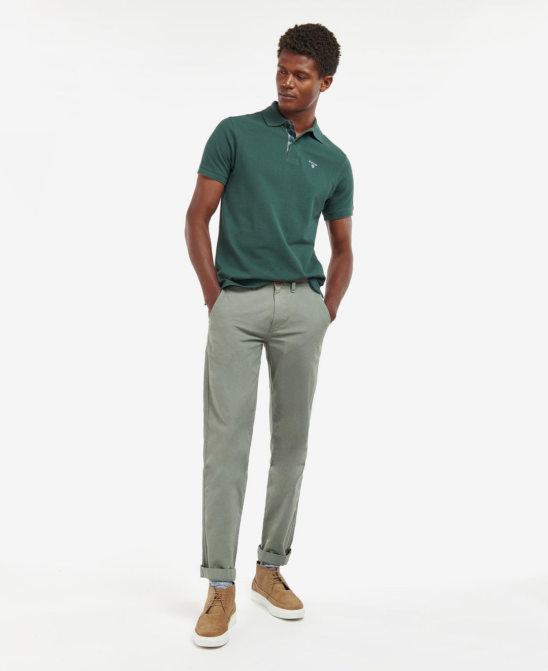 Cotton Polo Shirt Green Gables