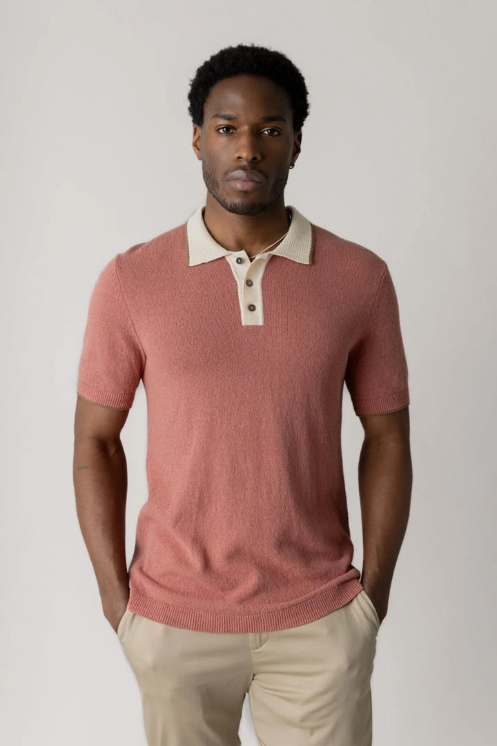 Francesco Polo SS Knit Rosedawn