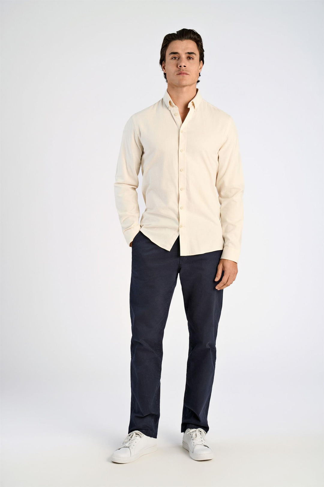 Flannel Shirt Light Sand