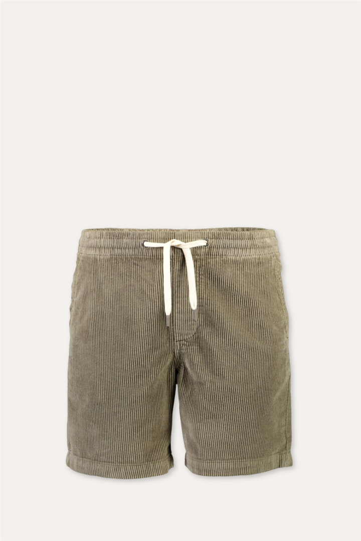 Corduroy Shorts Light Army