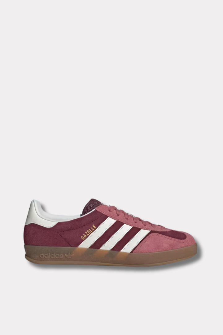 Gazelle Indoor - Maroon/ Cloud White/ Preloved Crimson