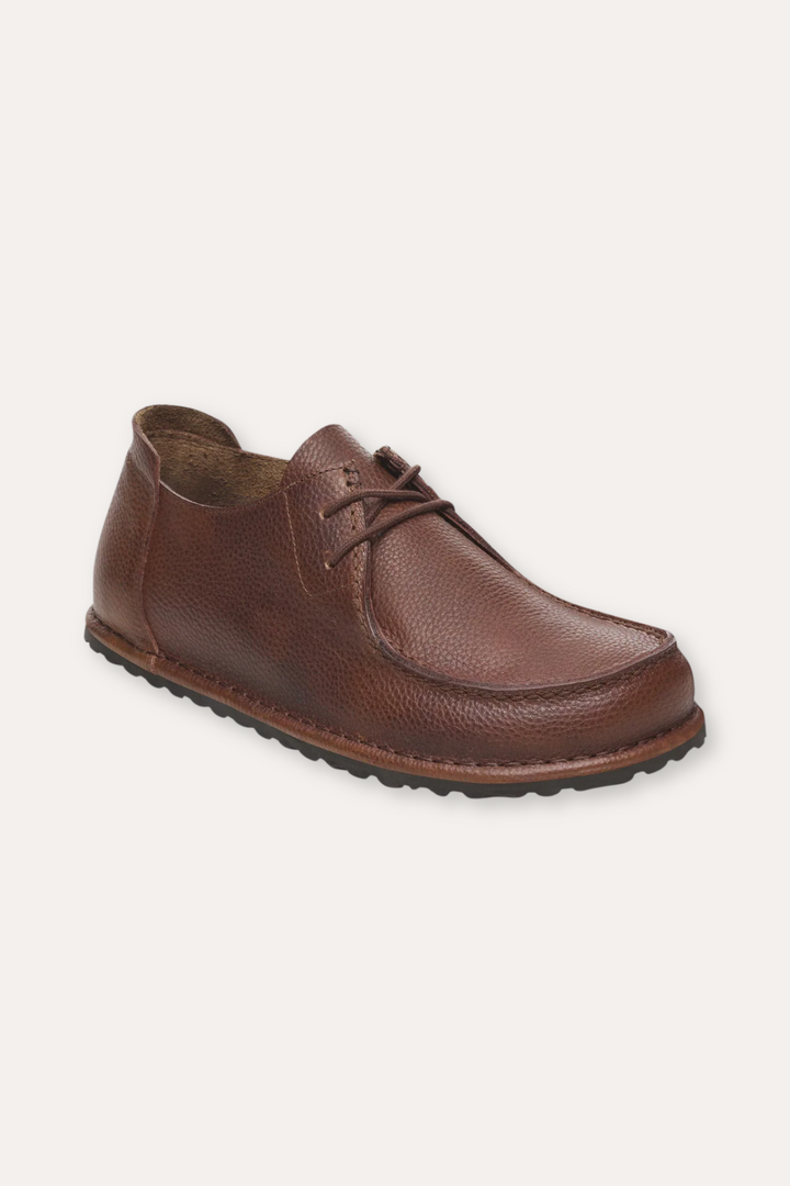 Men's Utti Lace Natural Leather Roast