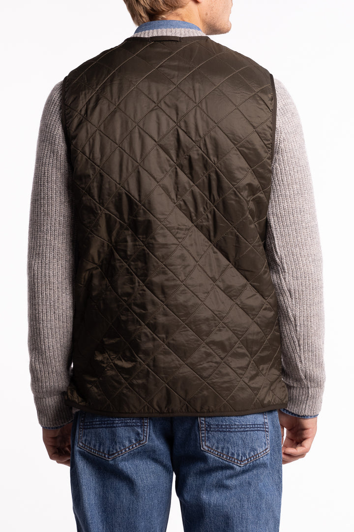 Polarquilt Waistcoat/Zip-In Liner Olive