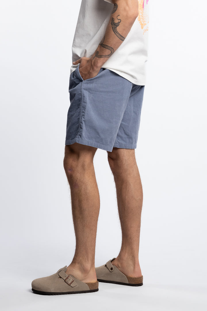 Corduroy G-Short Smoky Blue