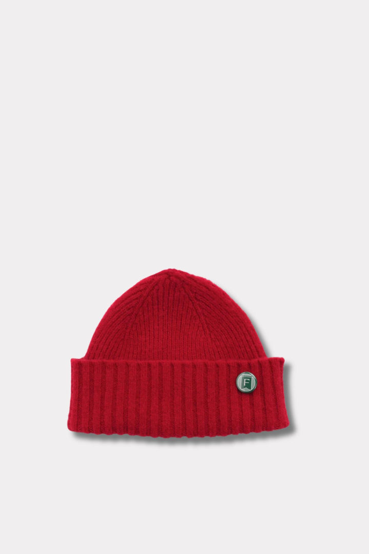 Shaggy Beanie Red