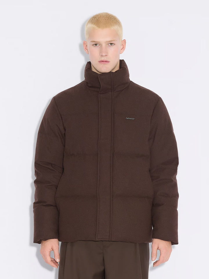 M Tech Wool Down Jacket Dk. Brown