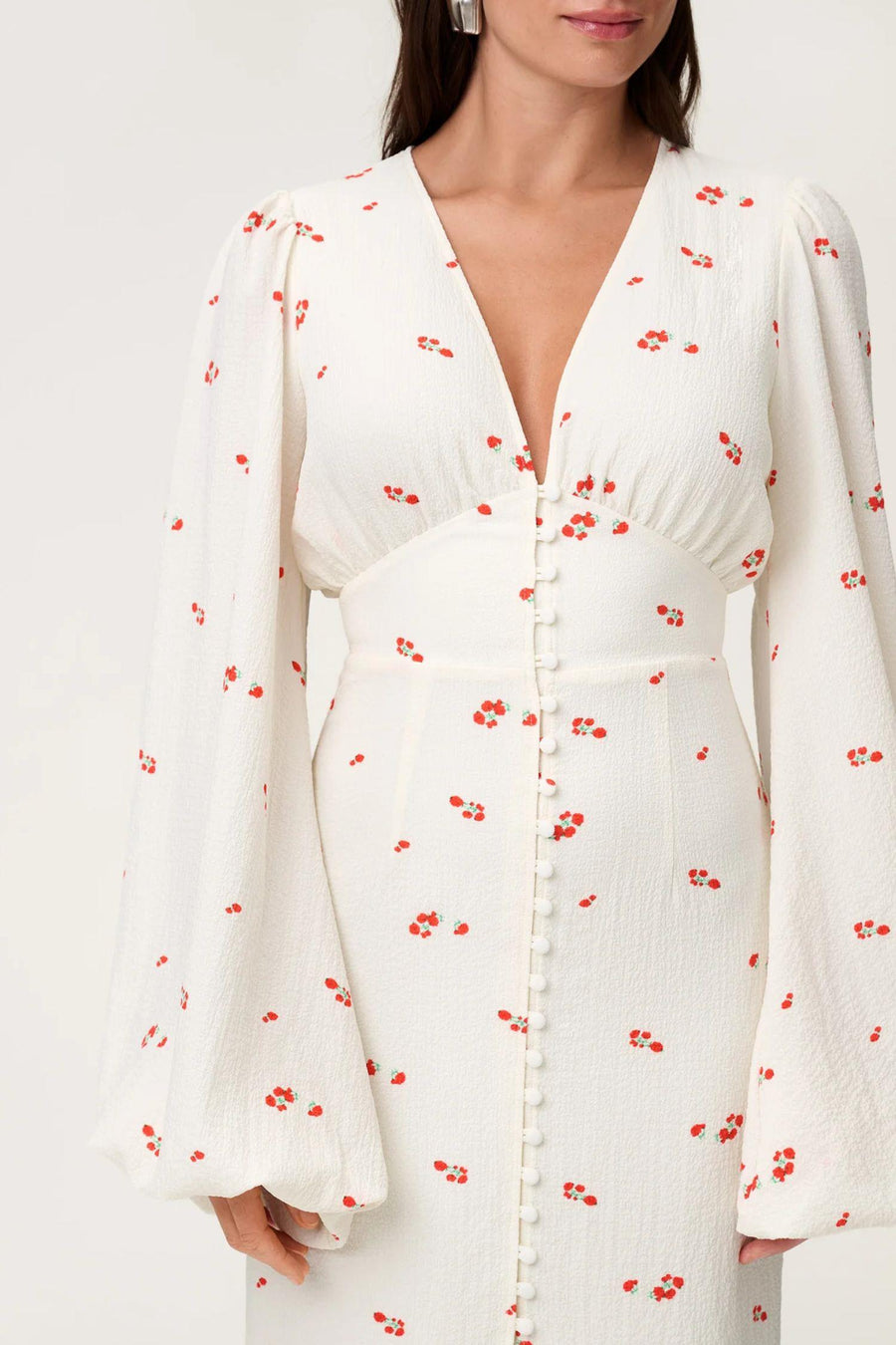 Positano dress- White Rose