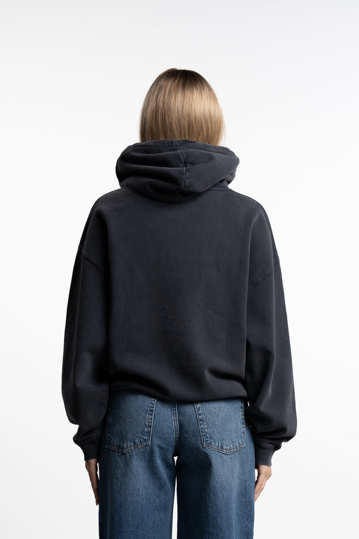 Harvey Sweatshirt- Dark Washed Black
