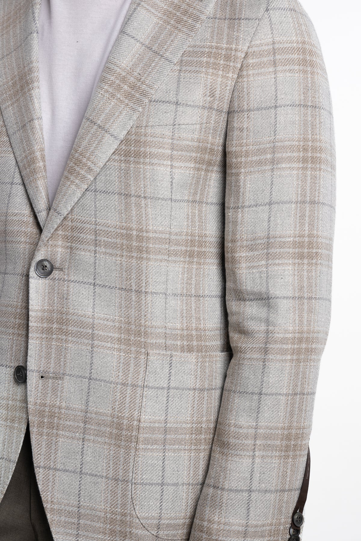 Ferry Regular Fit Soft Patch Blazer Grey Drizzle