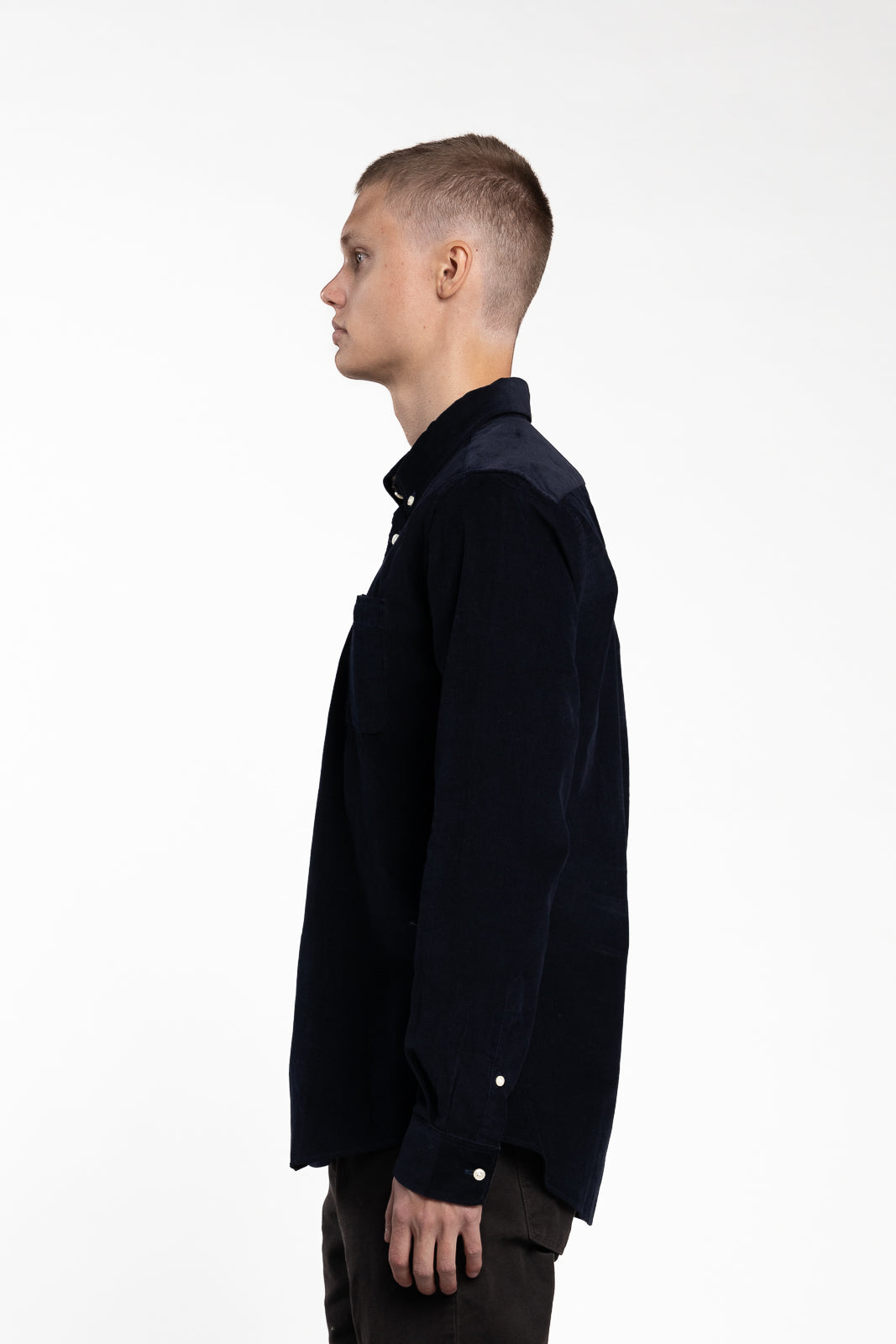 Ramsey Corduroy Shirt Navy