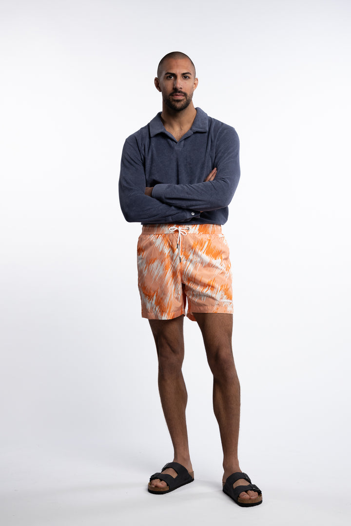 Banks Thunderstorm Swim Trunks Orange