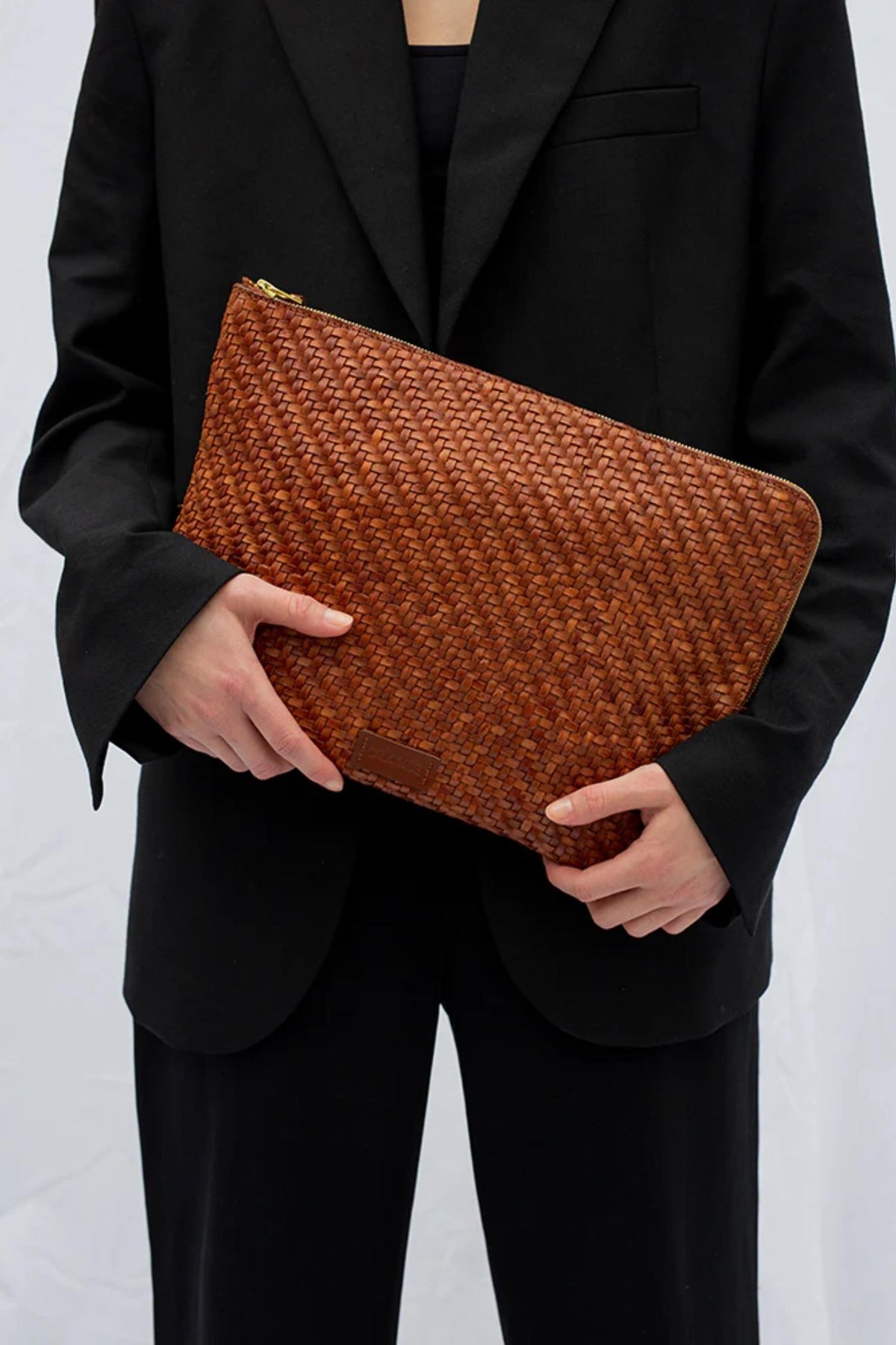Batu L Twill Pouch - Nutmeg Twill