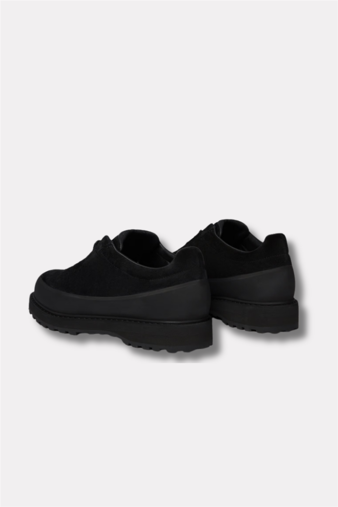 S100130 Suede Shoes Black