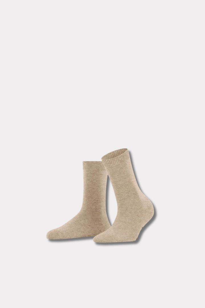 Cosy Wool Womans Socks- Beige mel.