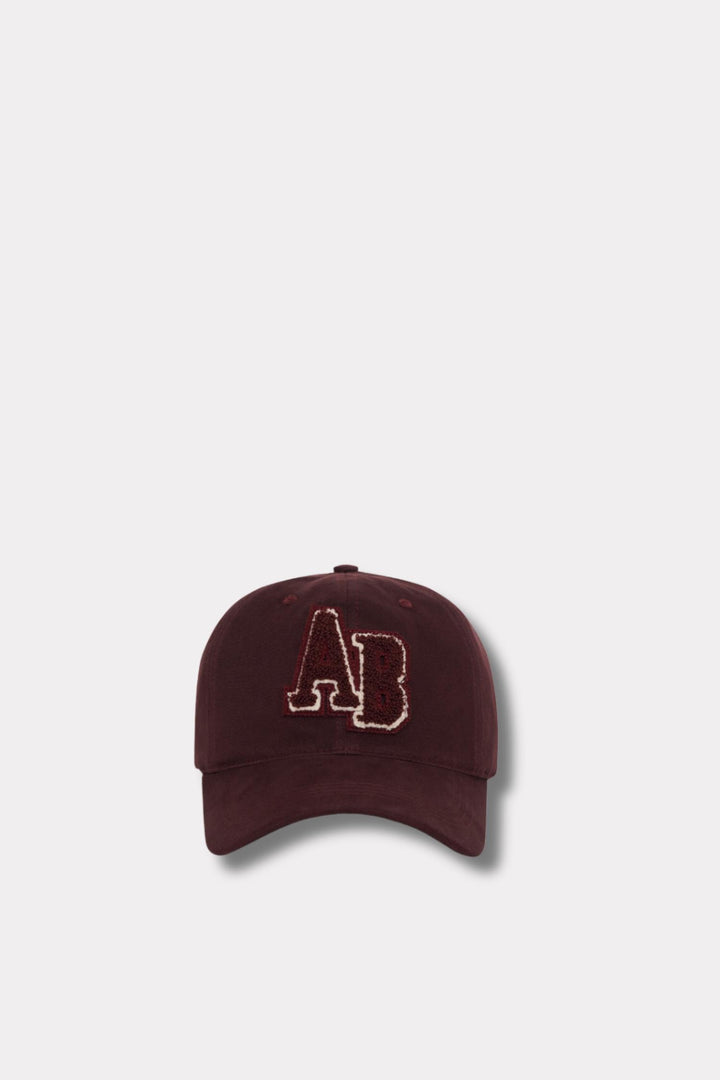 Jeremy Baseball Cap Letterman - Dark Burgundy