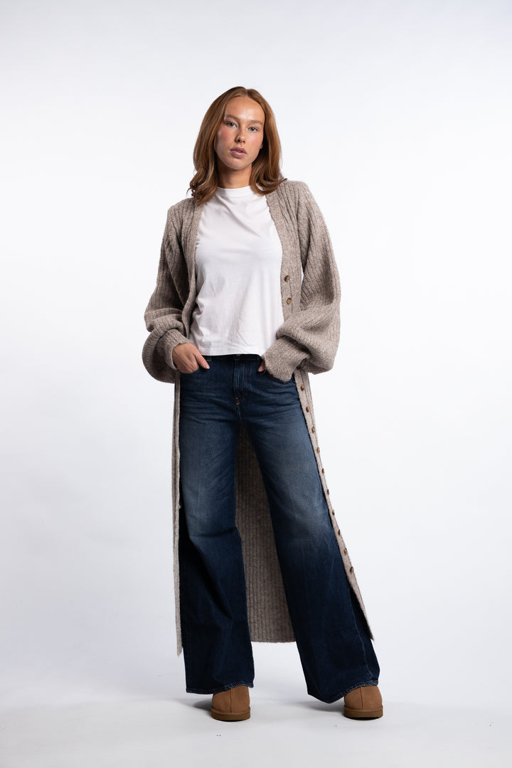Montana Dress- Beige Melange