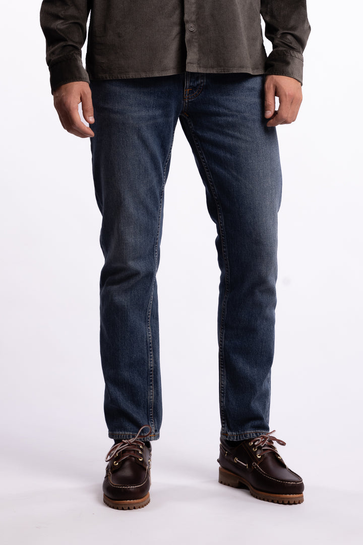 Solid Ollie Slim Fit Jeans Wild Blue