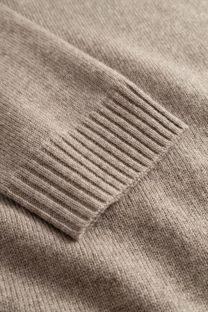 Tay Lambswool Pullover Greige