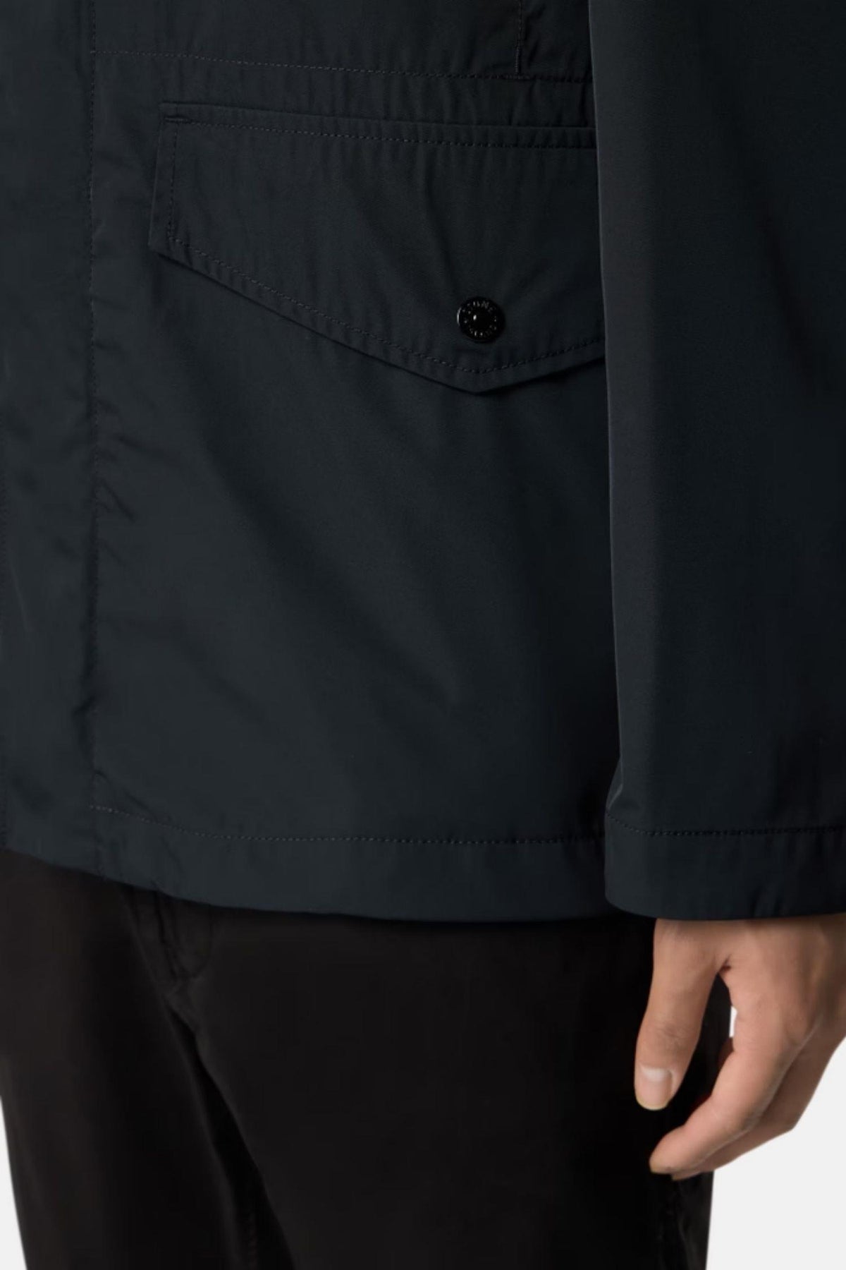 100001 Micro Twill Utility blazer Navy