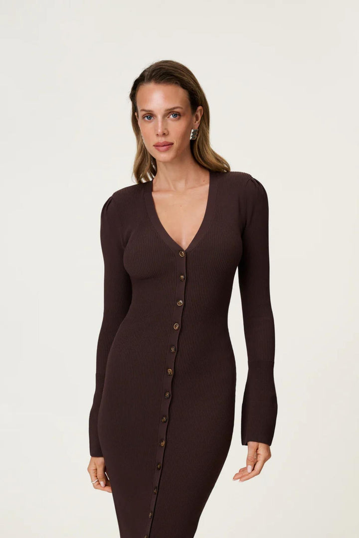 Milano Dress- brown