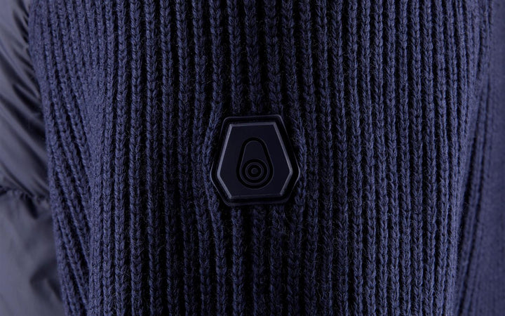 Ridge Knitted Hybrid Dark Navy