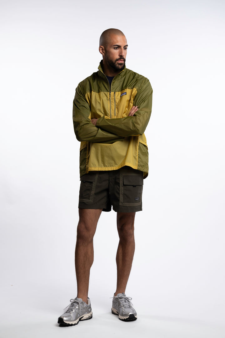 M's Houdini Stash 1/2-Zip Pullover Bundle Green w/Graze Green